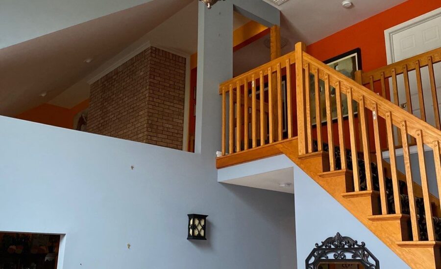 Handrail installation in Denville, New Jersey