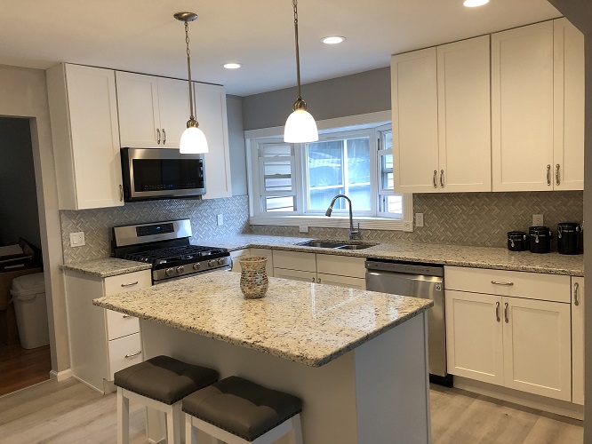 Updated kitchen remodel Rockaway NJ