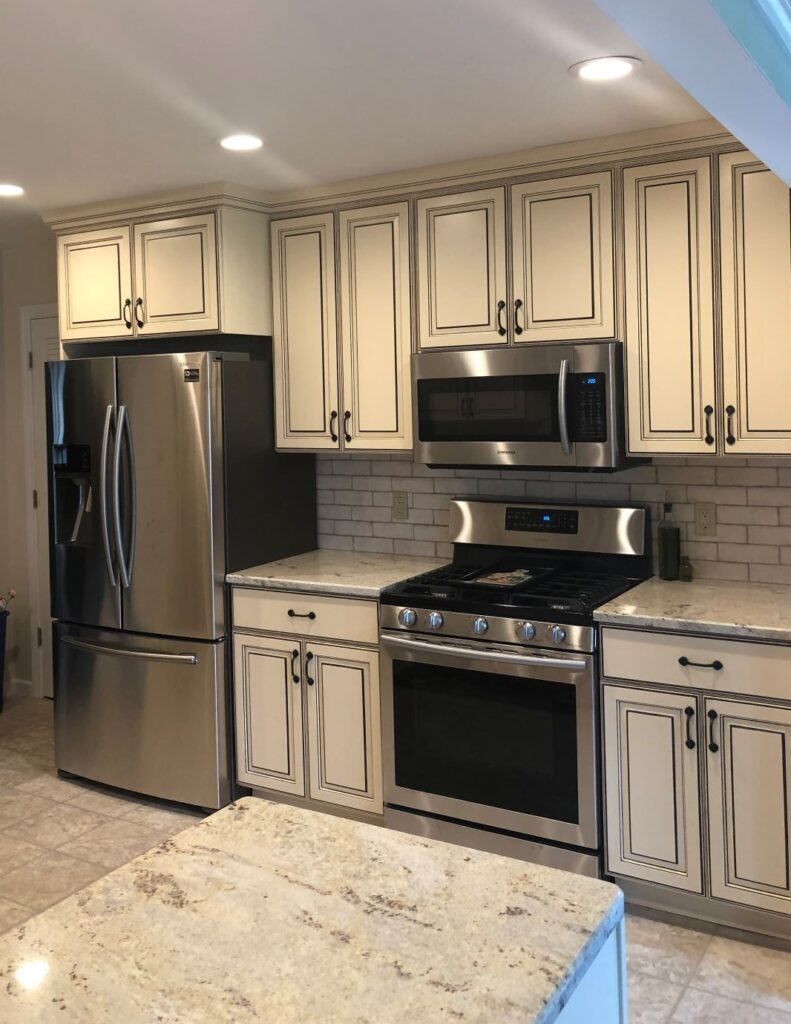 Kitchen remodel, Cedar Grove, NJ - subway tile, kitchen update