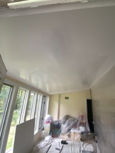 Completed drywall repairs in Rockaway NJ