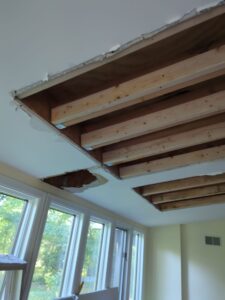 Drywall repairs are to be completed in Rockaway NJ home