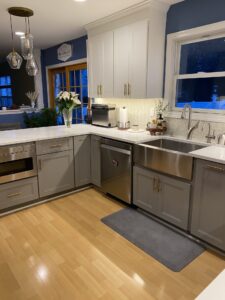 Pink Hammer completes many kitchen remodels in NJ for our clients from small kitchens to large and everything in between.
